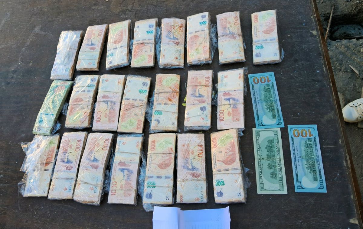 Recuperan más de 2 millones de pesos que habían sido robados de una casa