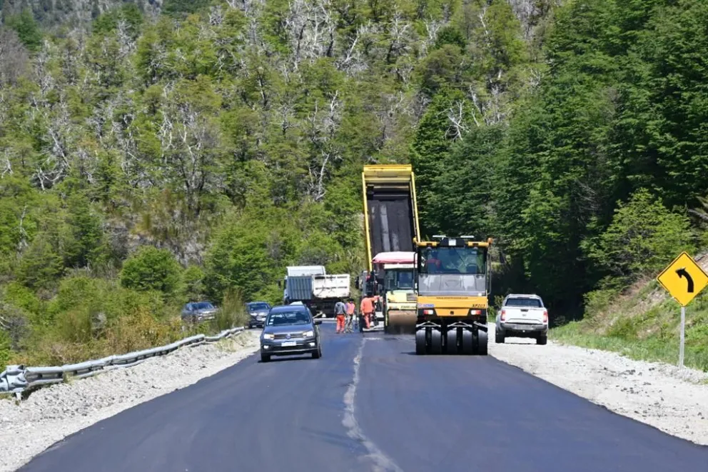 Ruta 40: Se completaron las tareas de reparación entre Bariloche y El Bolsón