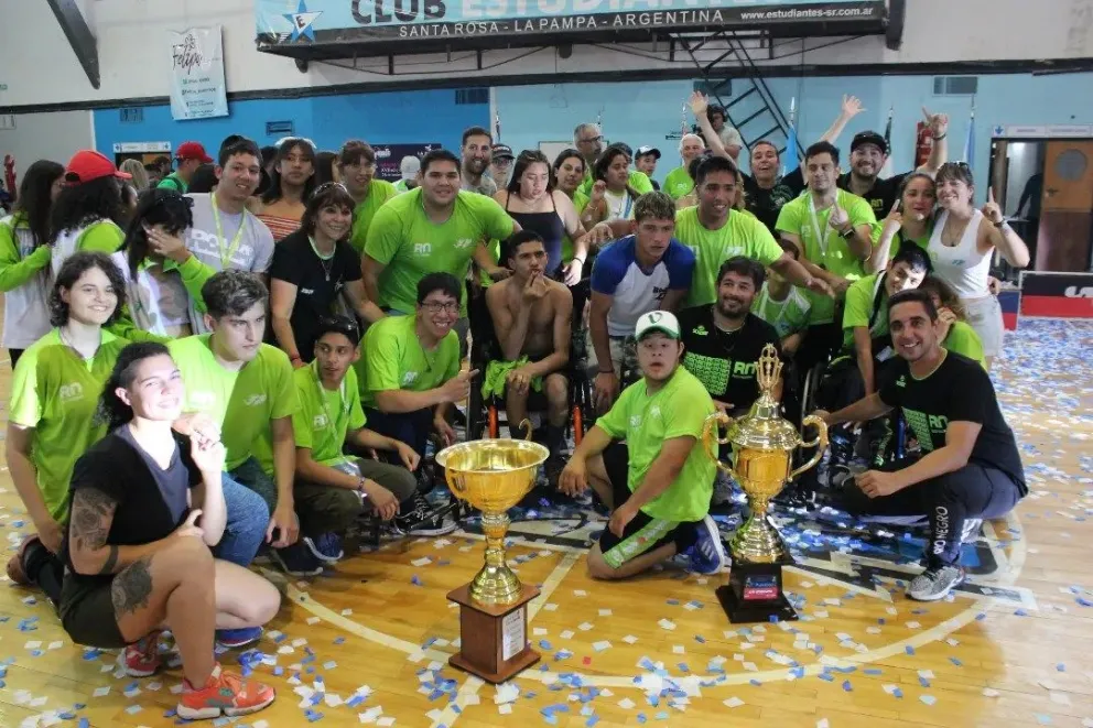 Río Negro fue campeón en los ParaEpade y subcampeón en los Epade