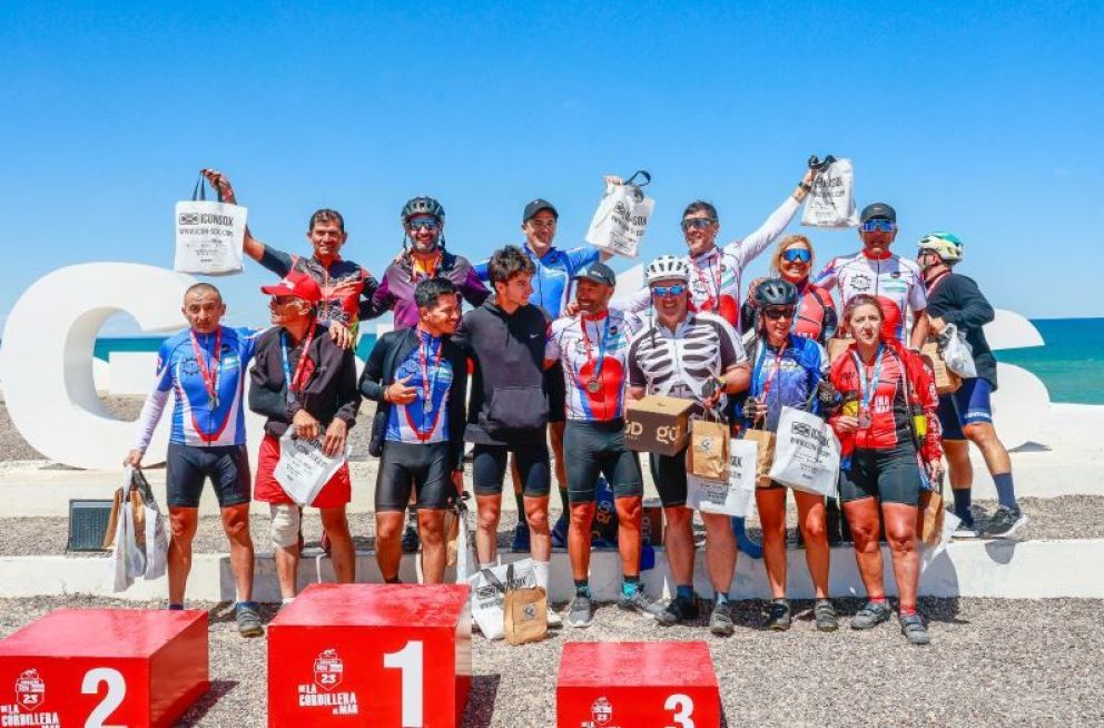 Pasó otra exitosa edición del Desafío Ruta 23 “De la Cordillera al Mar” de ciclismo