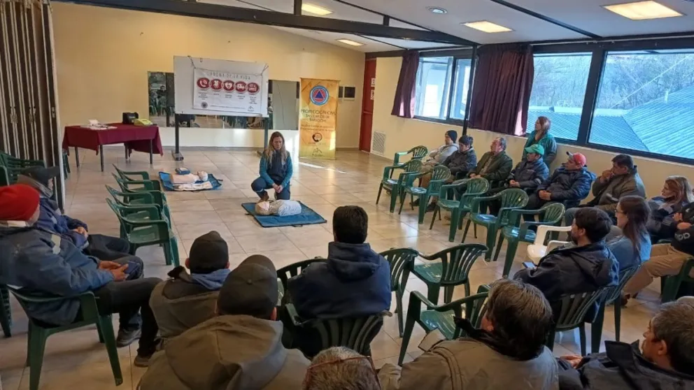 4218 personas en total fueron capacitadas en RCP desde inicio de 2016 a la fecha