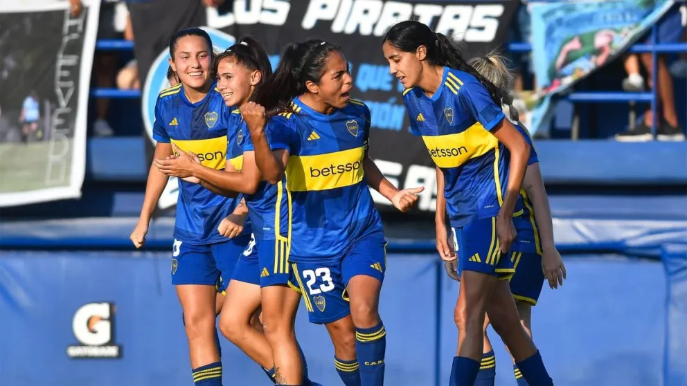 Miriam Mayorga en semifinales de la Copa Federal con Boca