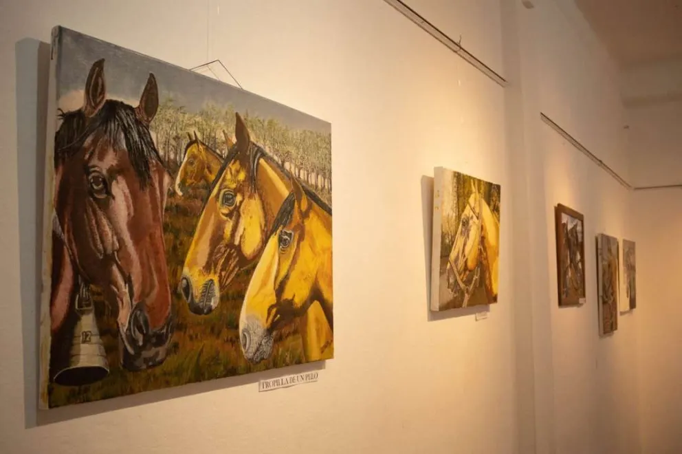 Hasta el 28 se puede ver la muestra "La Patria se hizo a caballo" en Sala Frey