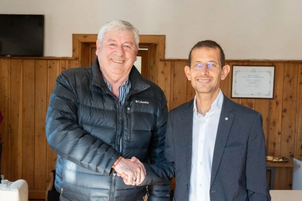 Cortés se reunió con el nuevo cónsul italiano de la Patagonia