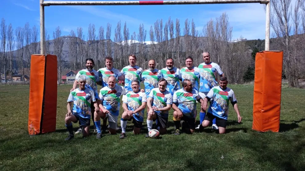 El rugby de Veteranos de la región se reúne este sábado en Dina Huapi