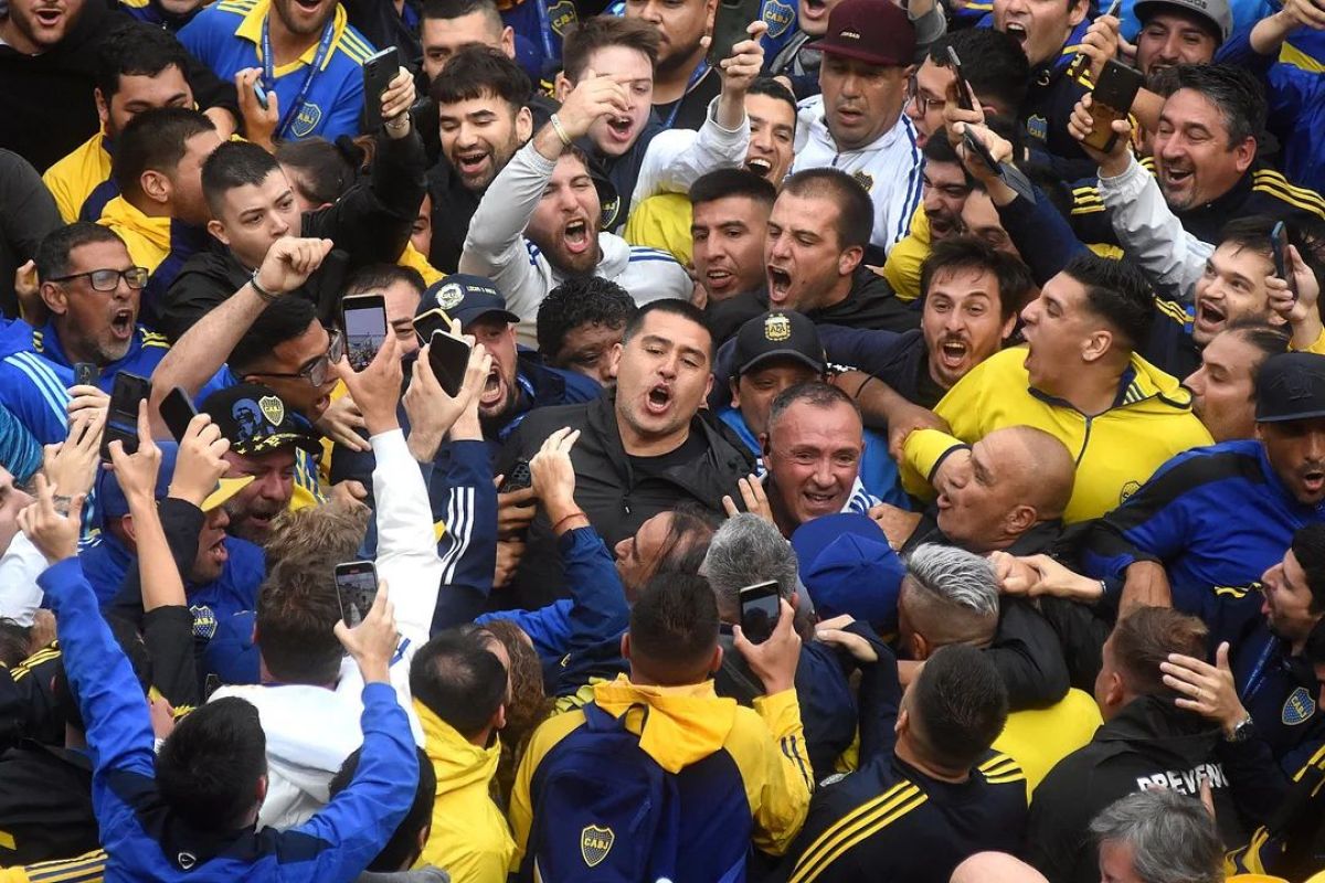 Riquelme es el nuevo presidente de Boca Juniors