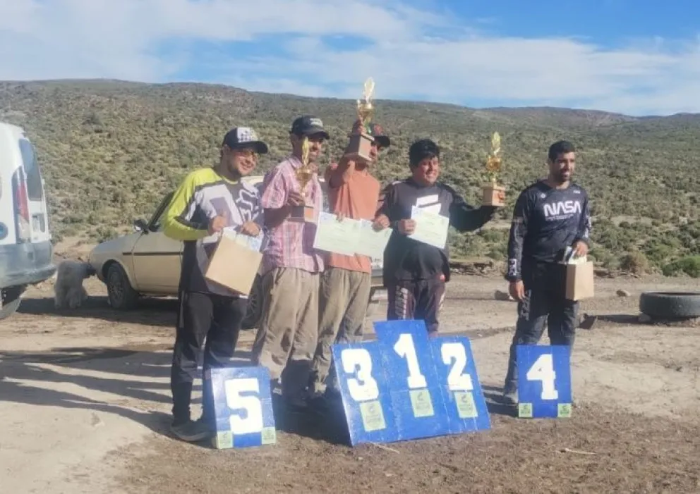 Un nuevo certamen de enduro en la Línea Sur cerró su año en Comallo