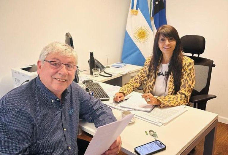 Cortés se reunió con la diputada Lorena Villaverde
