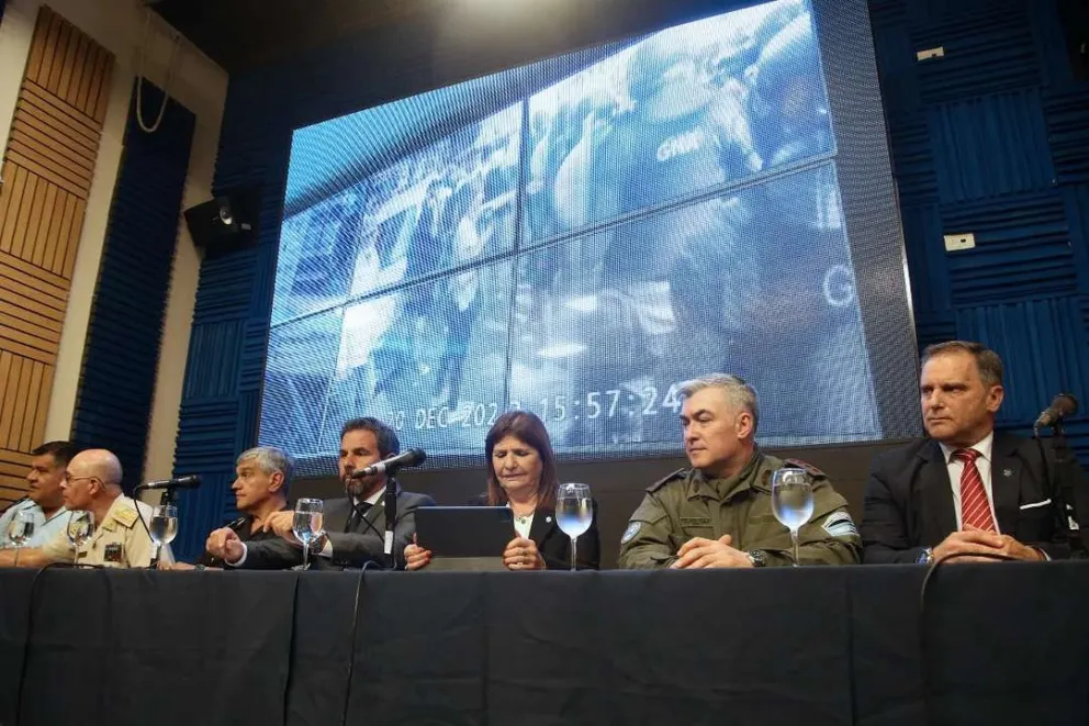 Bullrich, tras la marcha: "Hemos iniciado una manera distinta de tratar con los piquetes"