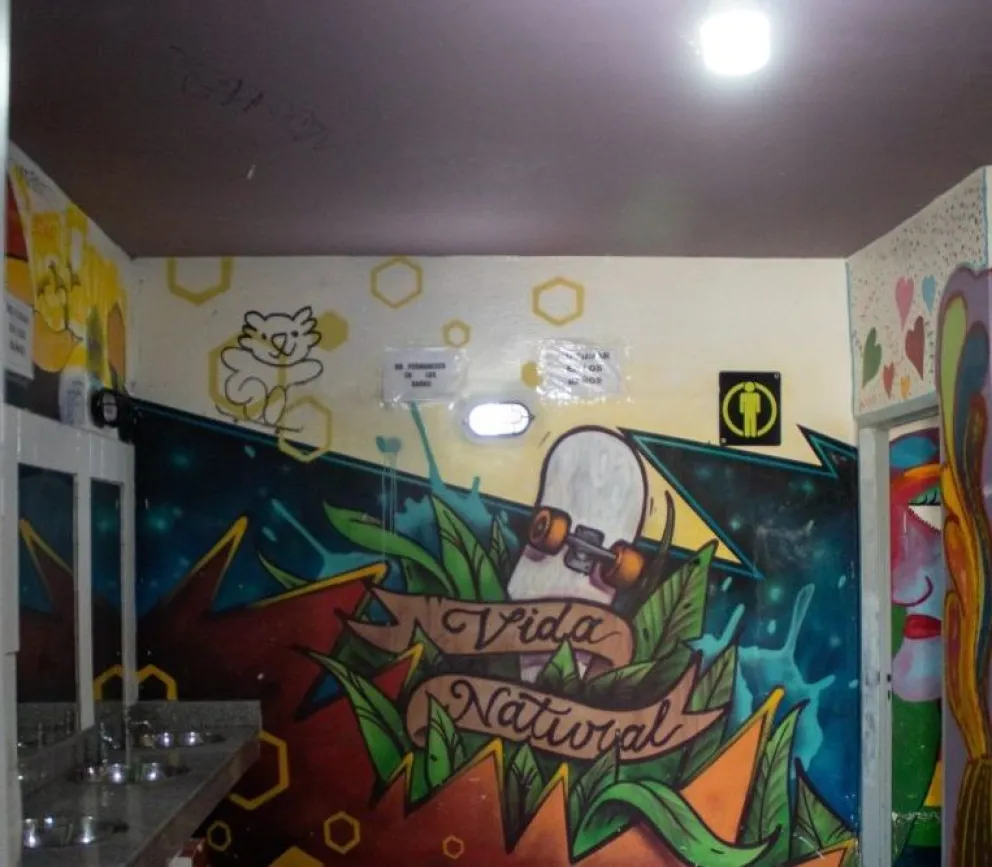 Con la iluminación, reabren los baños del Skate Park
