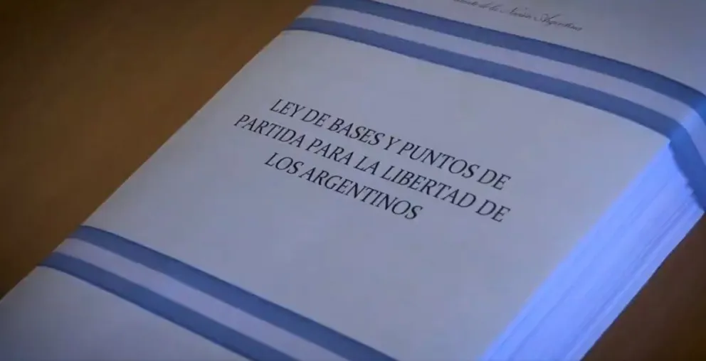 Ley ómnibus: estos son los puntos claves