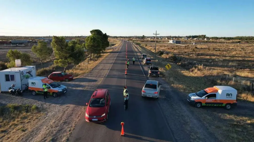 Se pone en marcha “Río Negro te Cuida” en las rutas de la provincia
