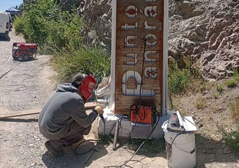 Ecotasa: Se instaló nueva cartelería y se reacondicionó el mirador de Punto Panorámico