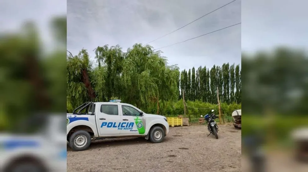 Robaron duraznos de una chacra y terminaron detenidos