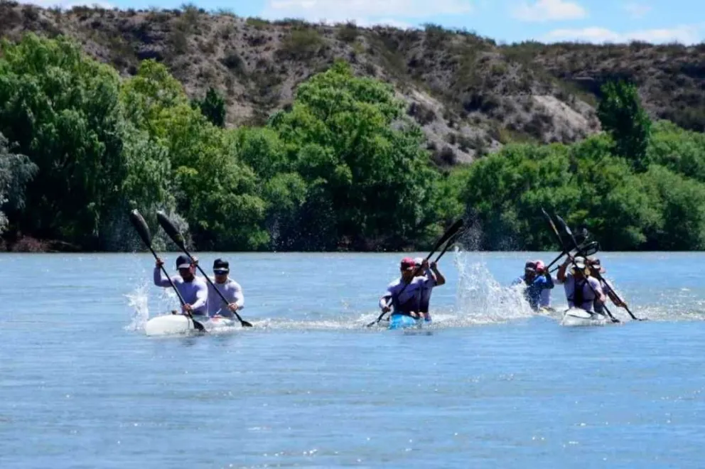 La dupla Pinta y Saavedra se quedó con la segunda etapa de la Regata del río Negro