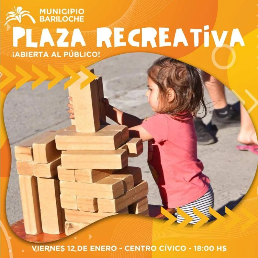 Invitan a la Plaza Recreativa en el Centro Cívico