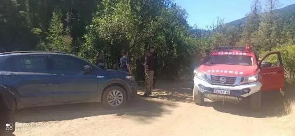 Nuevo rescate en la zona del río Azul