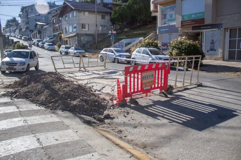 Arreglan un tramo de calle Mitre que estaba en mal estado