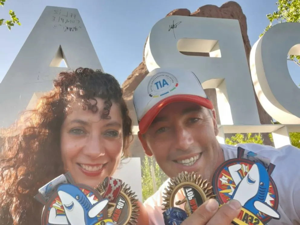 Pescader y Mansilla participaron con éxito del 1º Topman en Argentina 