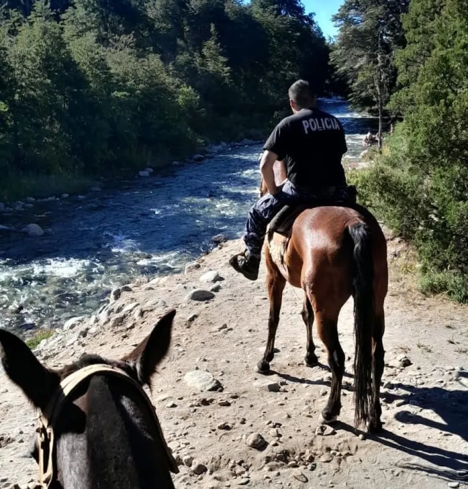La Brigada Rural intensificó recorridas de prevención ante el riesgo de incendios forestales