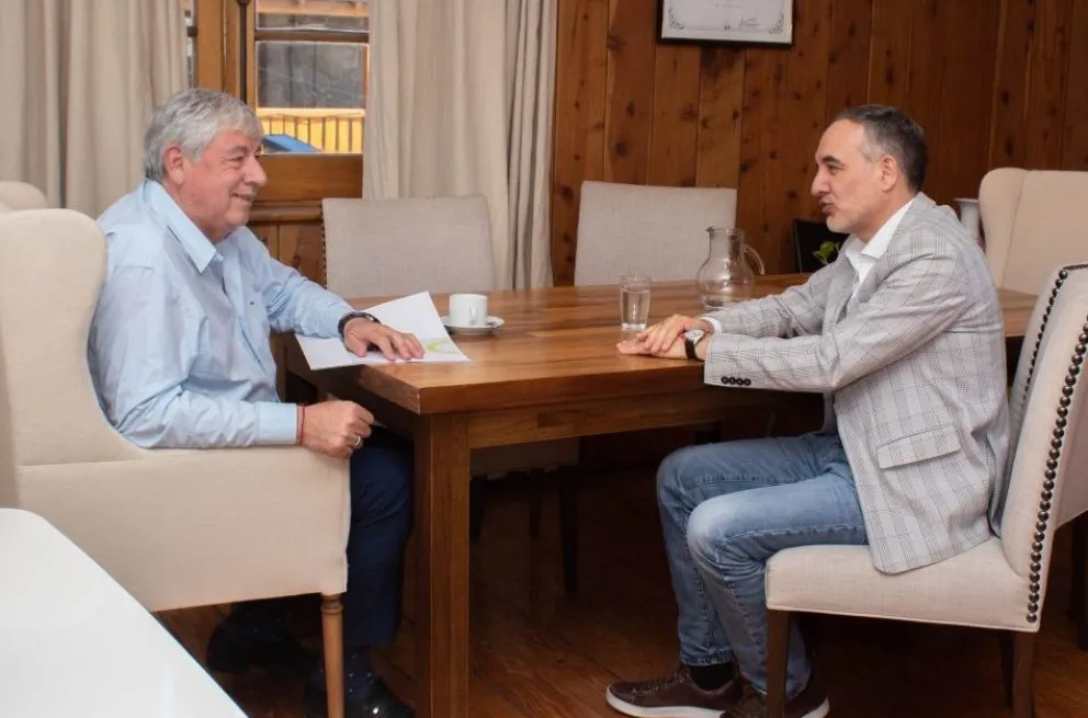 Walter Cortés se reunió con el senador Nacional Martín Doñate