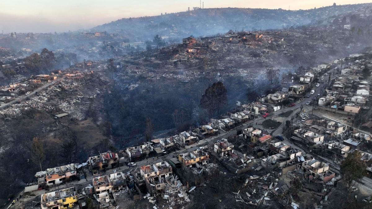 La cifra de fallecidos por los incendios en Chile subió a 112
