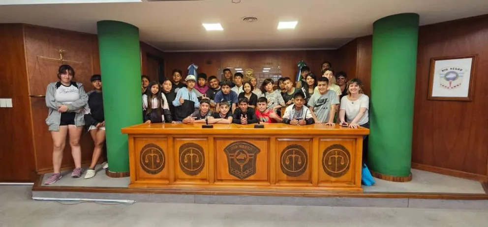 Durante el año pasado más de 2200 estudiantes de Río Negro visitaron el Poder Judicial