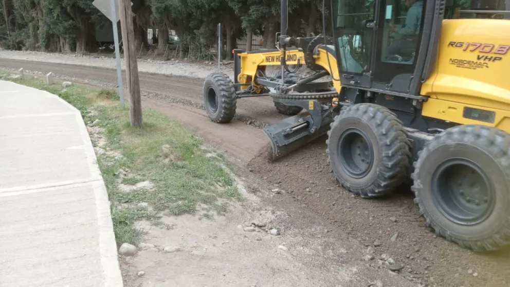 Por tareas de enripiado, este sábado 10 habrá corte de calle en Villa Los Coihues