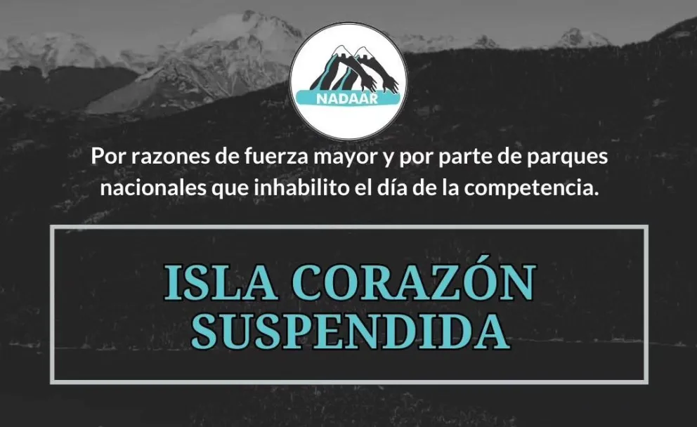 Por la emergencia de los incendios forestales suspendieron una carrera deportiva