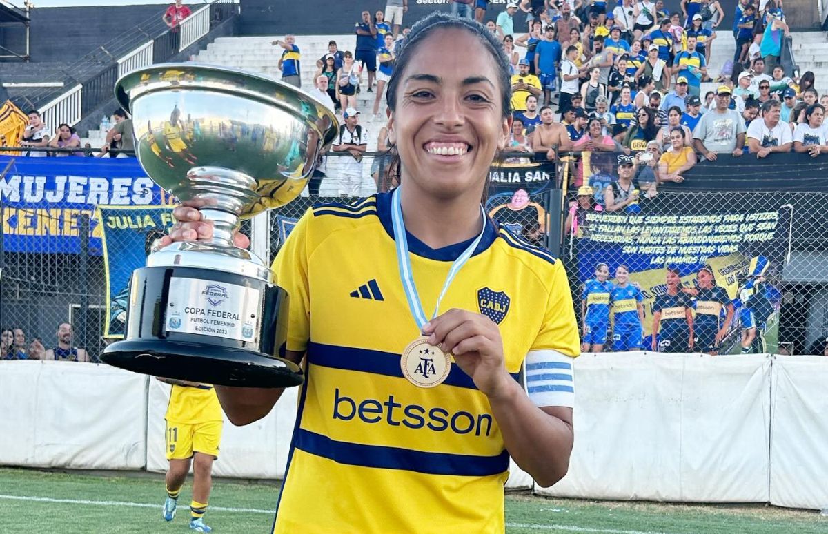 Miriam Mayorga una vez más fue campeona con Boca