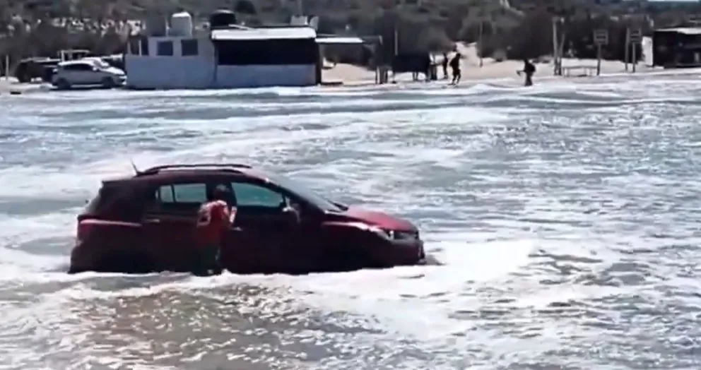 Complicaciones por las sudestadas en la costa rionegrina