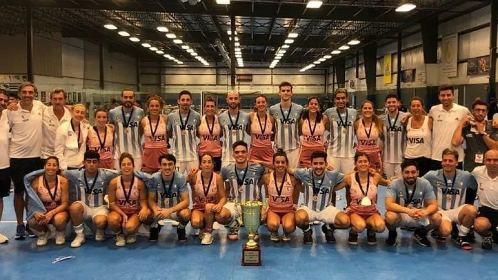 Finalmente los seleccionados argentinos de hockey pista viajarán al Panamericano