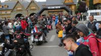 Multitudinario inicio del encuentro Harley Davidson en Bariloche