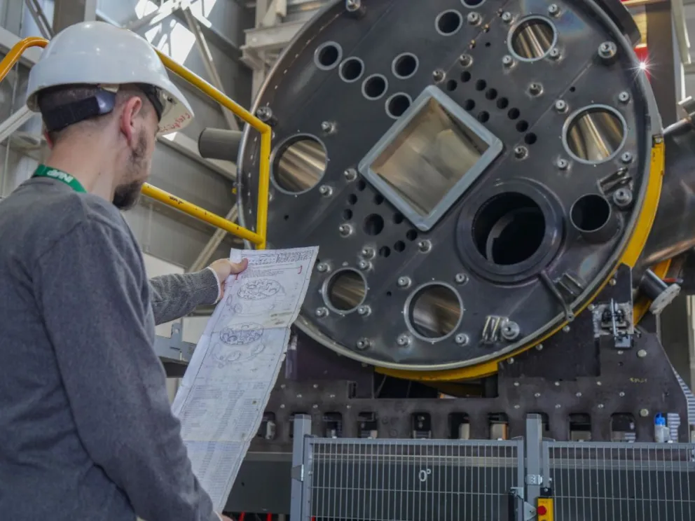 12 años de trabajo: INVAP finalizó el tanque reflector del Reactor Multipropósito RA-10