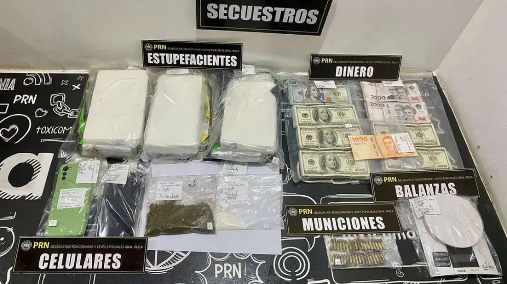 Alto Valle: Policía desmantela red criminal internacional