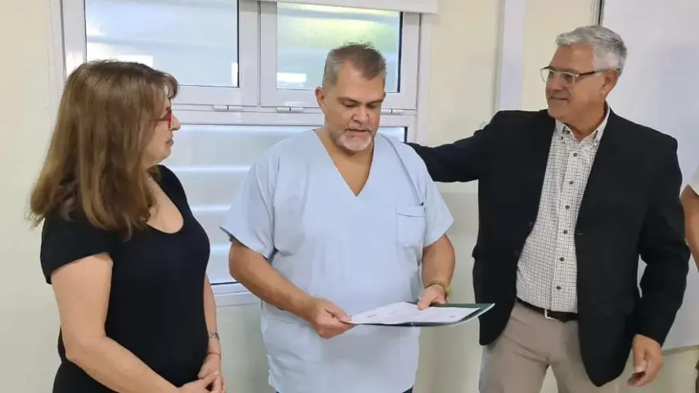 Asumió el nuevo director del hospital de Ingeniero Jacobacci