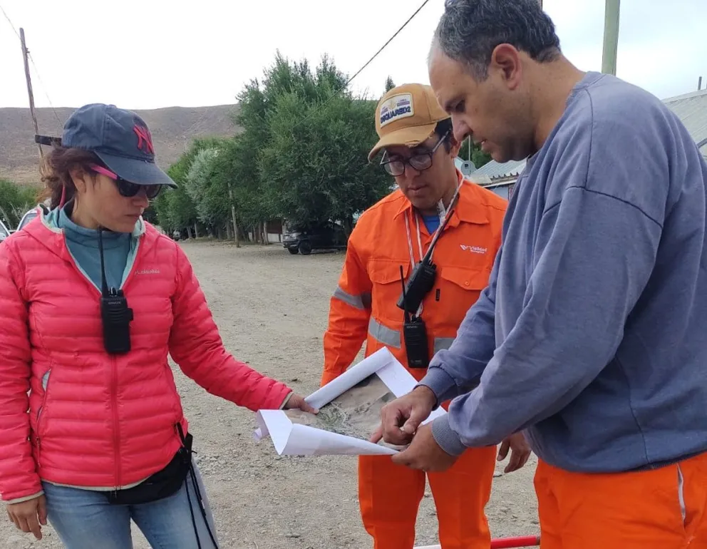 Ñorquinco: relevan condiciones para la planificación de infraestructura