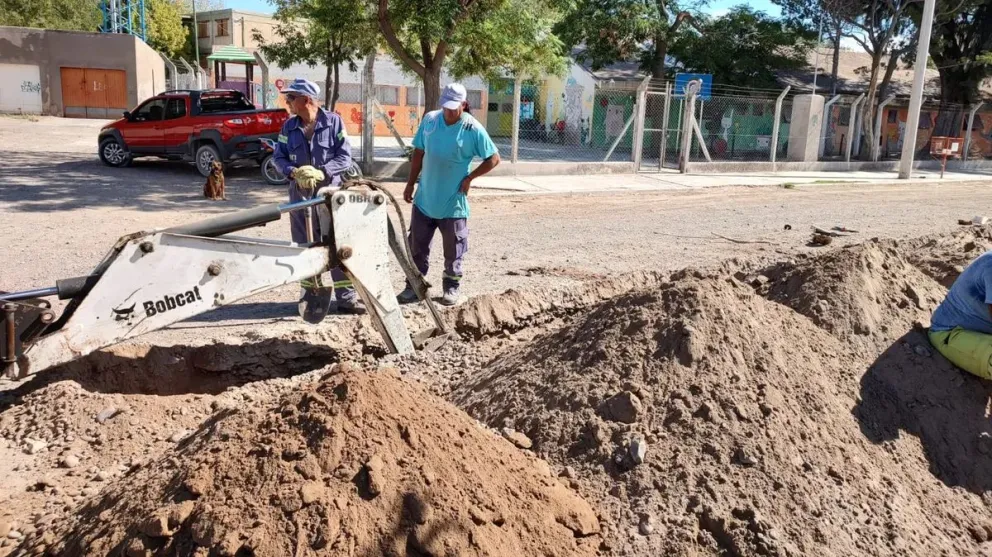Aguas Rionegrinas mejora el sistema cloacal de Catriel