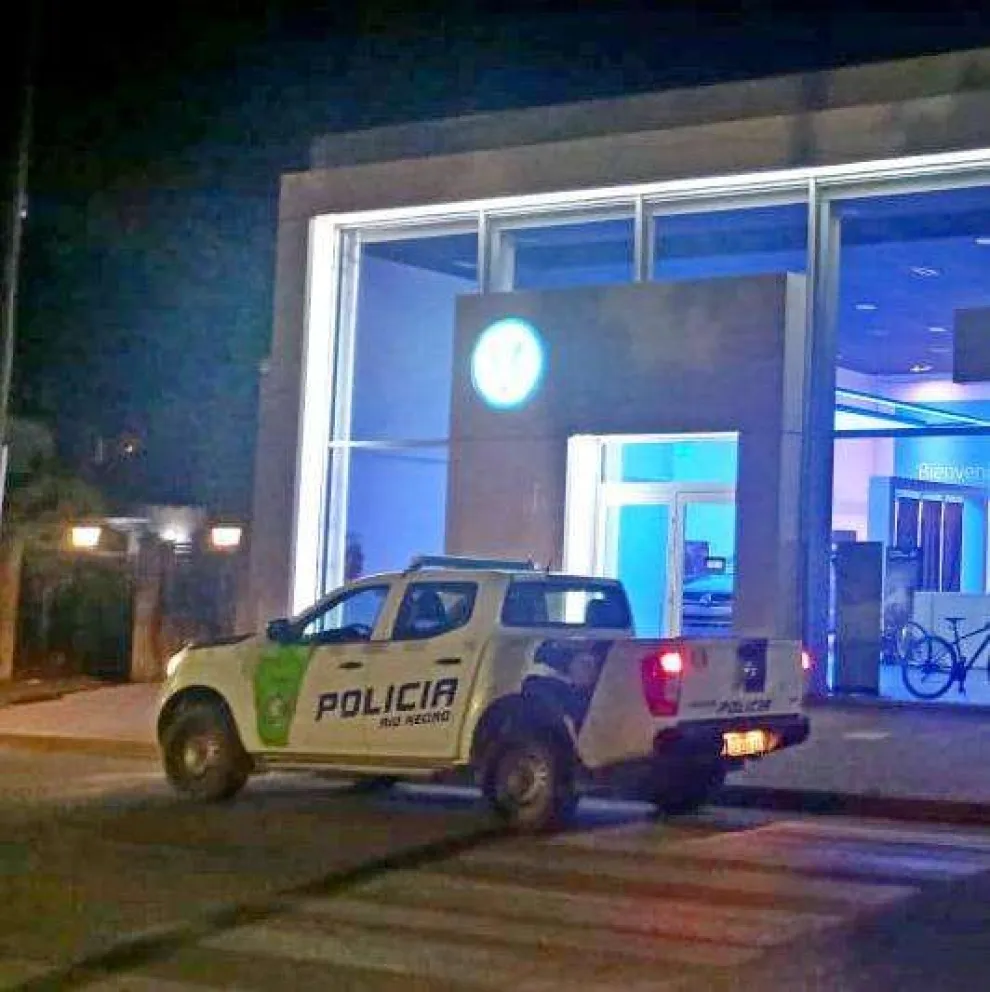 Demoran a dos jóvenes que intentaron robar objetos de una concesionaria de autos