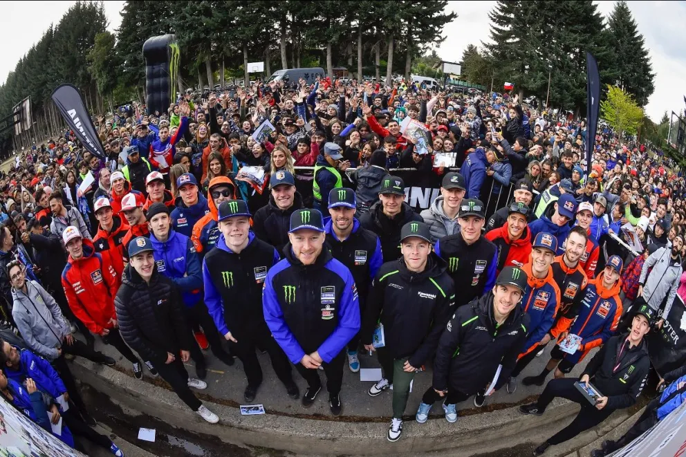 Comenzó el Mundial de Motocross, el último que se correrá en el circuito de Villa la Angostura