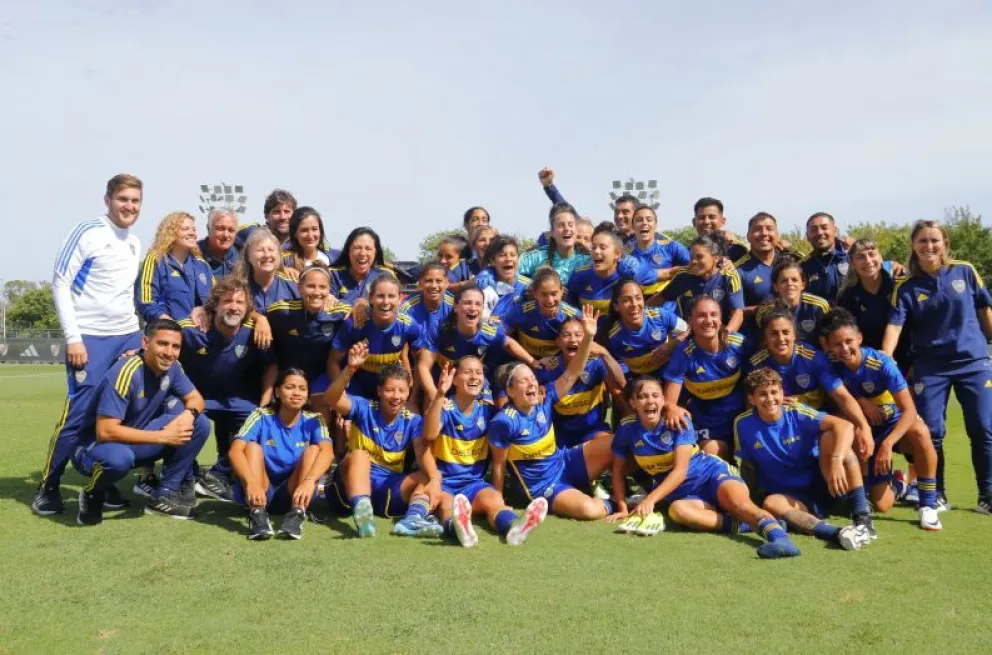 Boca le ganó el clásico femenino a River y Miriam Mayorga estuvo en cancha