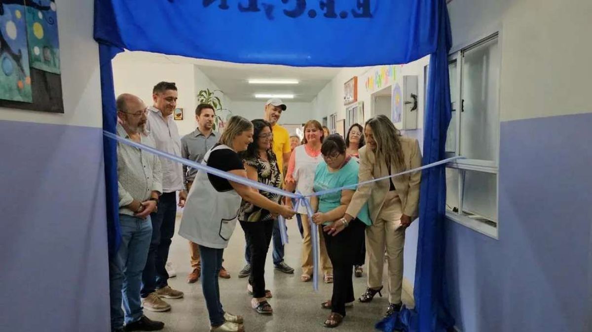 SAO: Educación acompañó la inauguración de la Escuela Laboral Nº 9