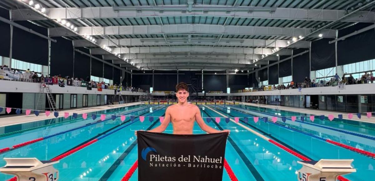 Nadador de Piletas del Nahuel tuvo su primera experiencia nacional