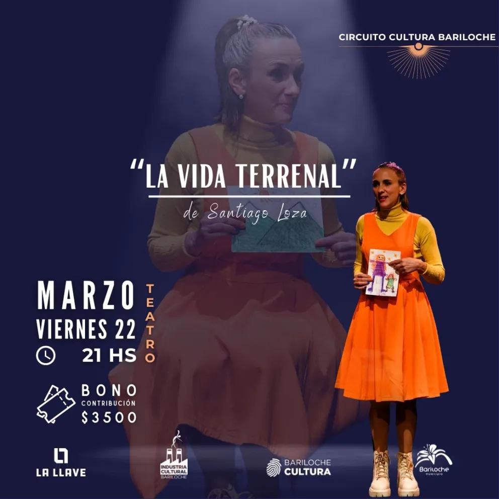 Este viernes llega “La Vida Terrenal” a la Escuela de Arte La Llave