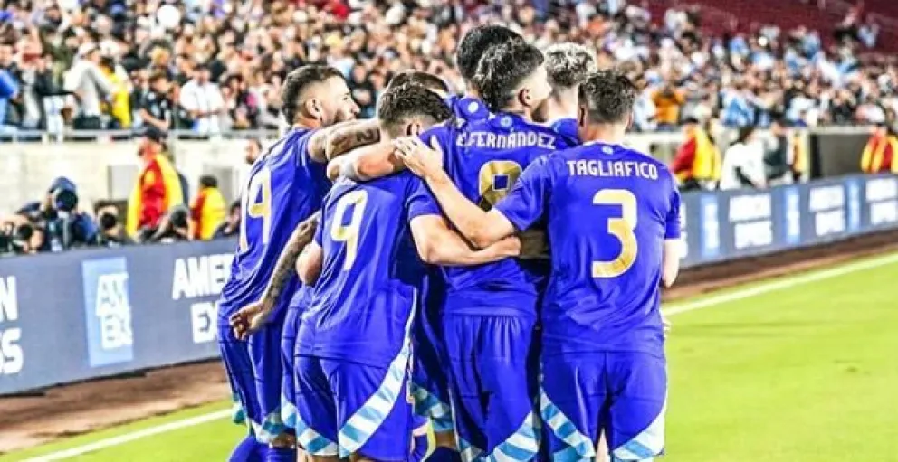 Argentina venció a Costa Rica y cerró con una sonrisa su gira por Estados Unidos
