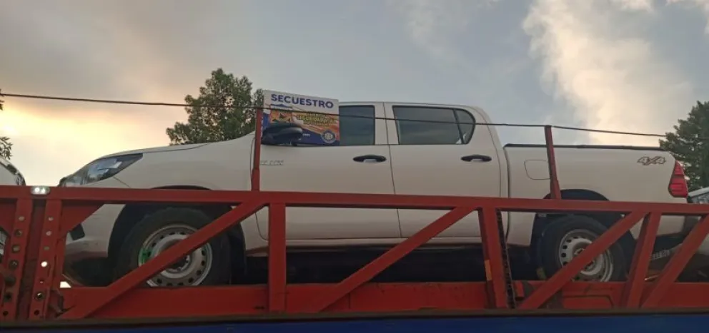 Recuperan una camioneta con pedido de secuestro