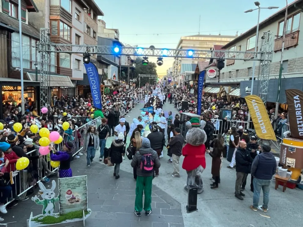 Bariloche logra la barra de chocolate más larga y rica del mundo