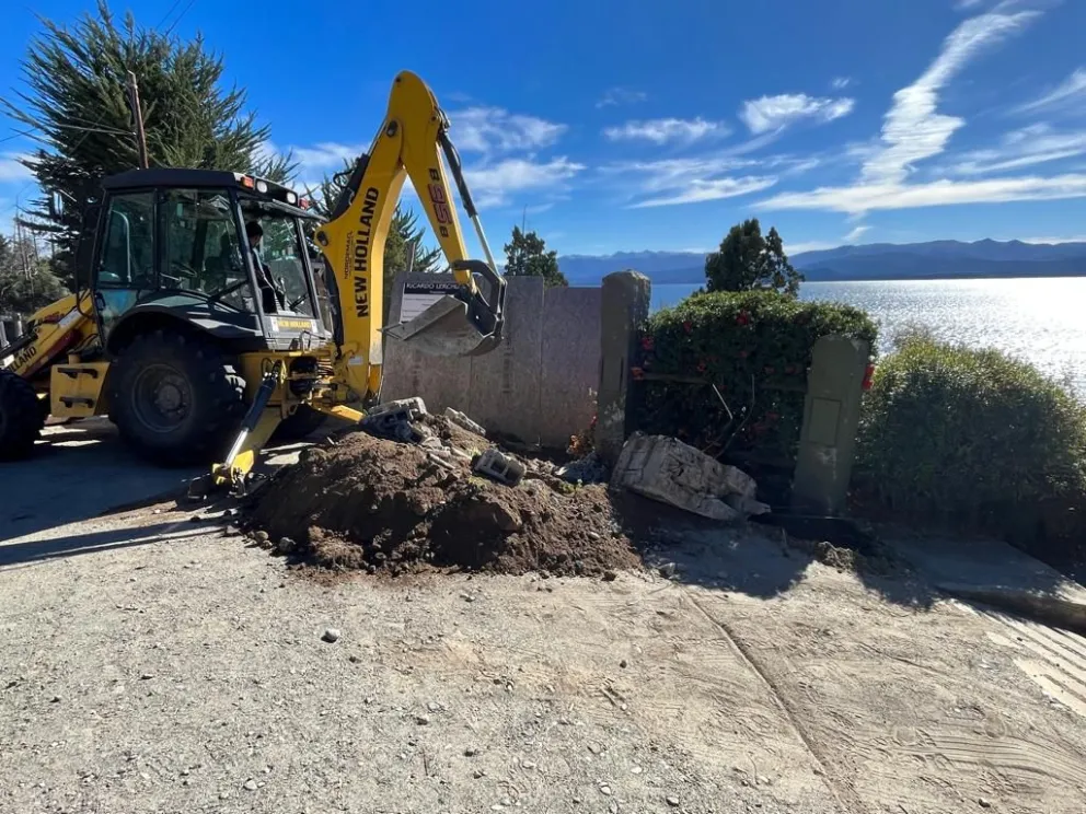 Reabrieron la bajada al Lago Nahuel Huapi en el 4.400 de Bustillo