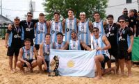 Con rionegrinos en el equipo, Argentina clasificó al Mundial de beach handball