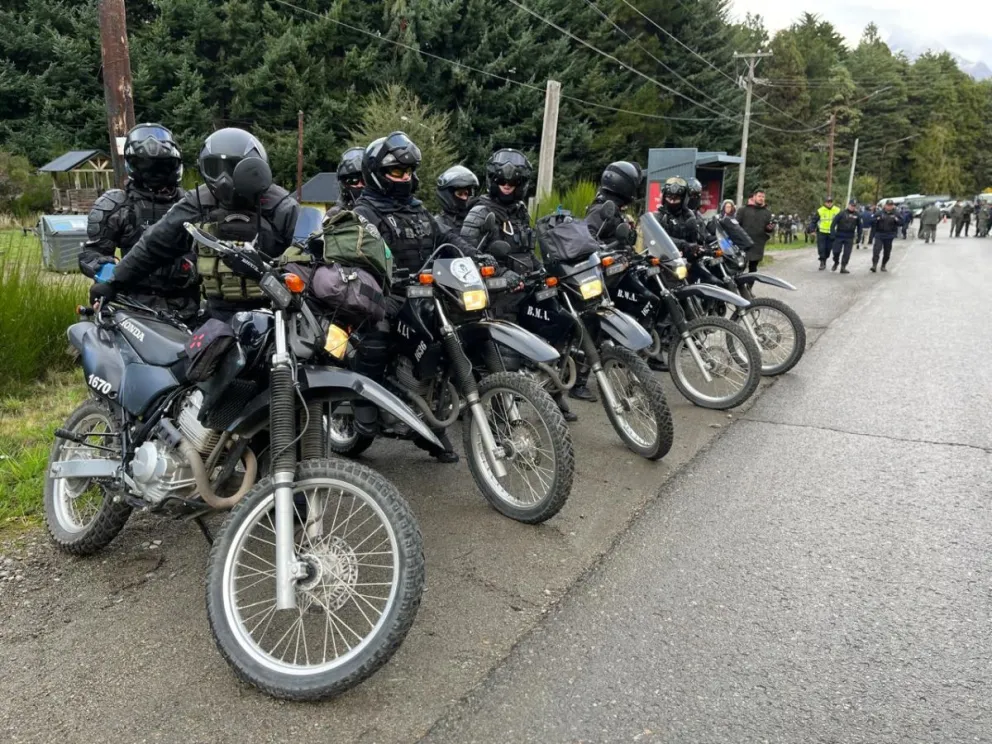Así fue el operativo de seguridad en Bariloche por el foro Llao Llao